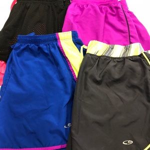 Lot of 4 sport shorts